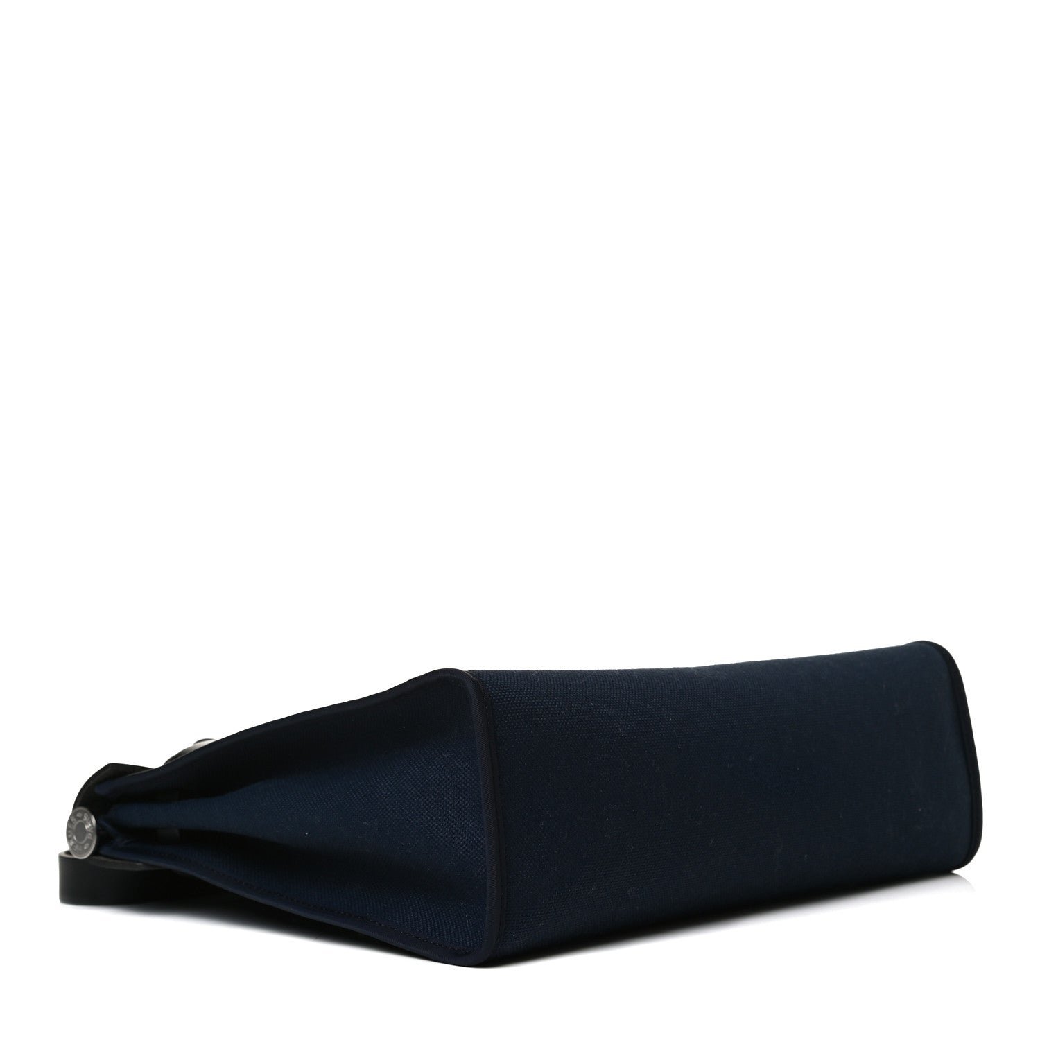 Hermes Toile Vache Hunter Herbag Zip PM 31 Bleu Marine Black 3 of 21