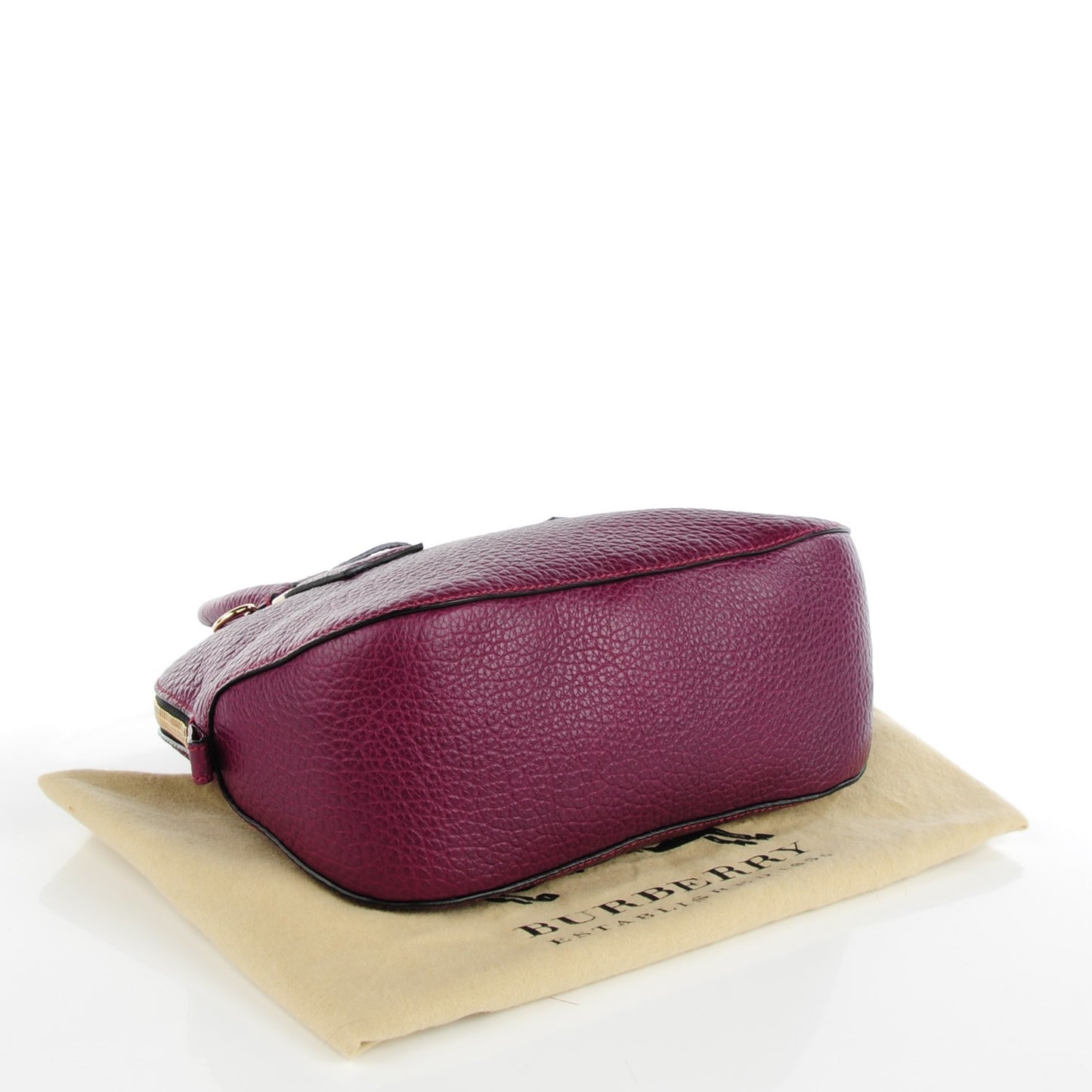 Heritage Grain Small Orchard Bowling Bag Damson Magenta