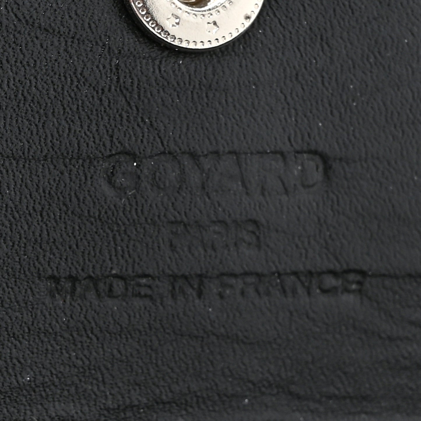 Goyardine Pouch Black