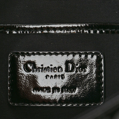 Christian Dior Patent Cannage LADY DIOR Clutch Black 6 of 10