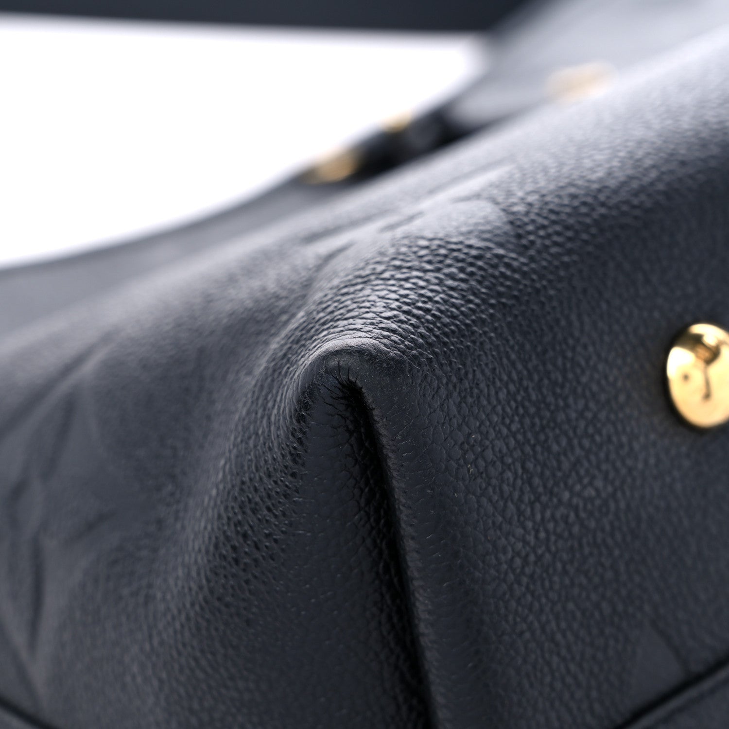 Louis Vuitton Empreinte Monogram Giant CarryAll MM Black 8 of 12