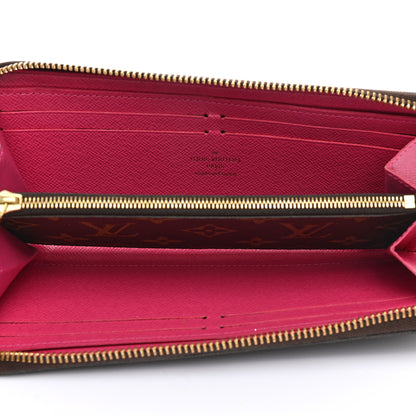 Louis Vuitton Monogram Clemence Wallet Hot Pink 5 of 13