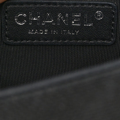 Chanel Canvas Quilted Medium Fluo Boy Flap Black 6 of 10