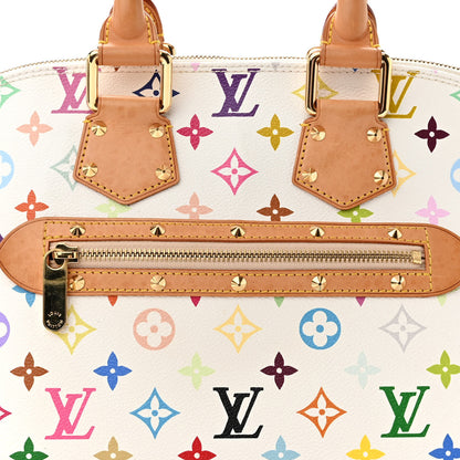 Louis Vuitton Monogram Multicolor Alma White 7 of 12