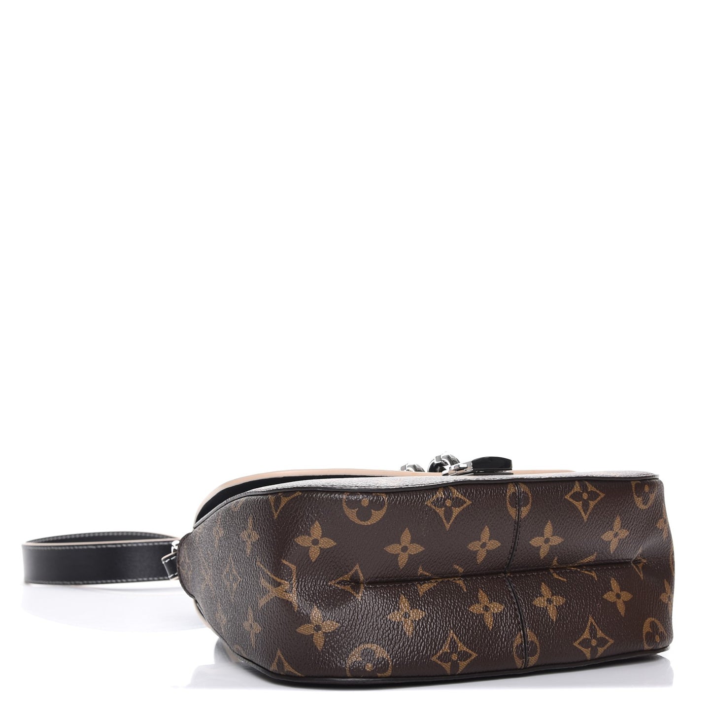 Calfskin Monogram Chain It Bag PM Black