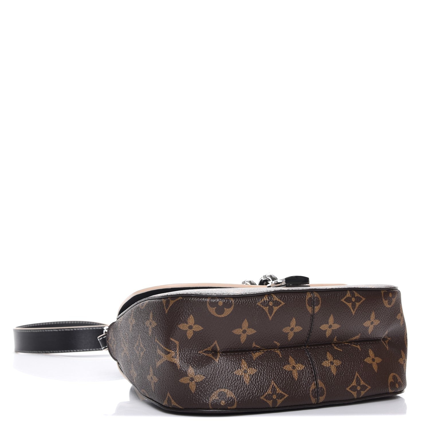 Louis Vuitton Calfskin Monogram Chain It Bag PM Black 4 of 8
