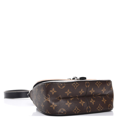 Louis Vuitton Calfskin Monogram Chain It Bag PM Black 4 of 8