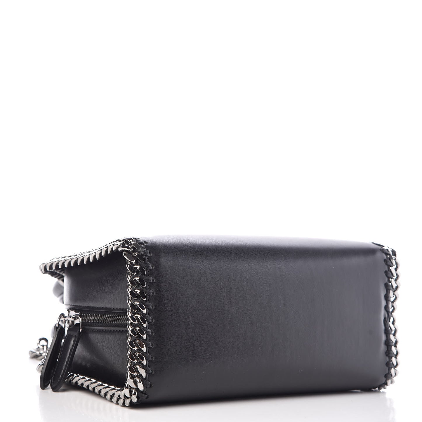 Eco Alter Nappa Mini Falabella Box Top Handle Bag Black