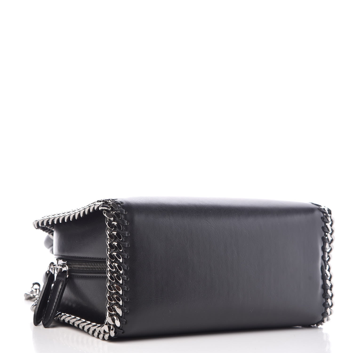 Stella McCartney Eco Alter Nappa Mini Falabella Box Top Handle Bag Black 4 of 8