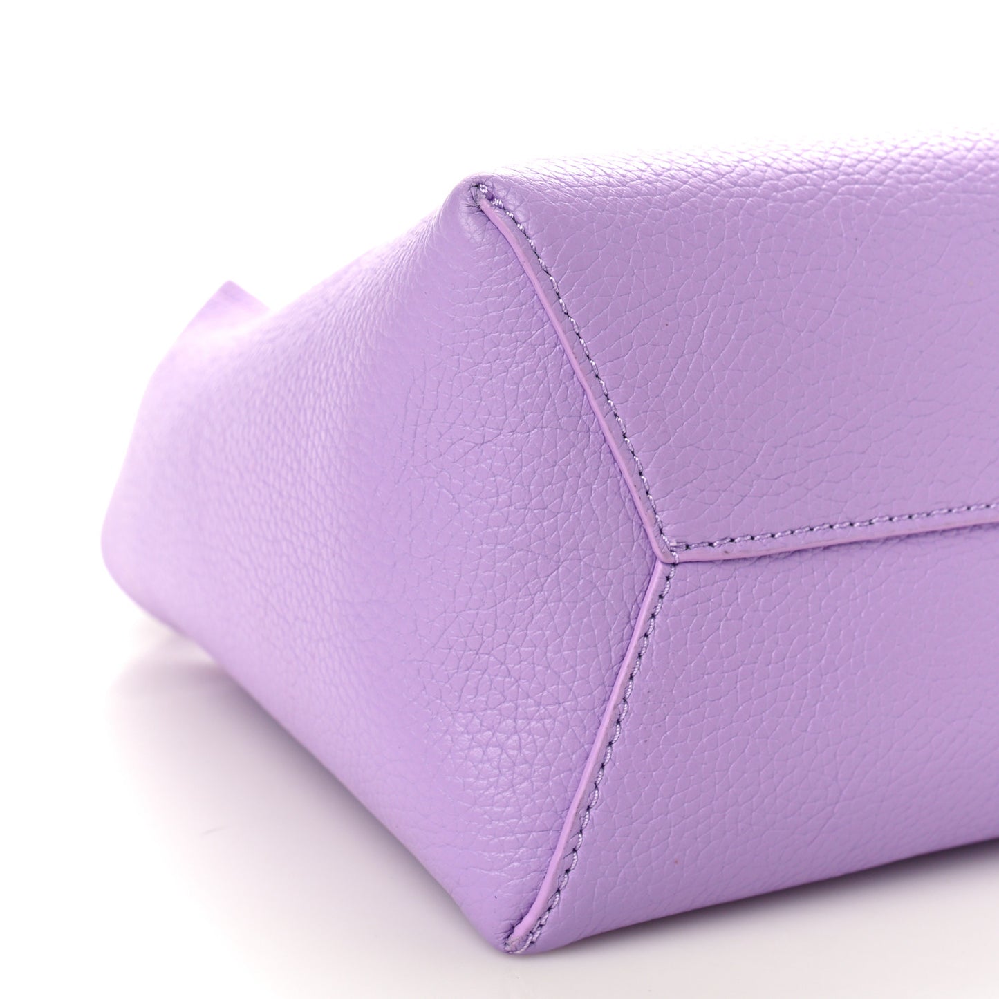 Grained Calfskin Mini The Sack Bag Wisteria