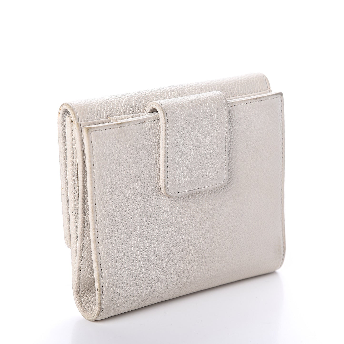 Caviar Outdoor Ligne French Wallet White