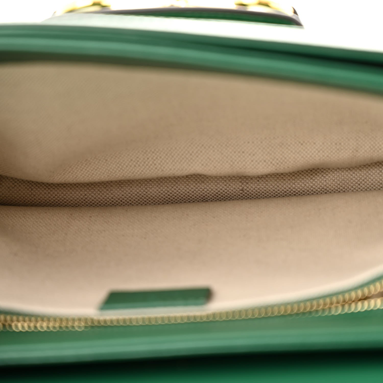 Gucci Azalea Calfskin Horsebit 1955 Shoulder Bag New Shamarock Emerald 5 of 11