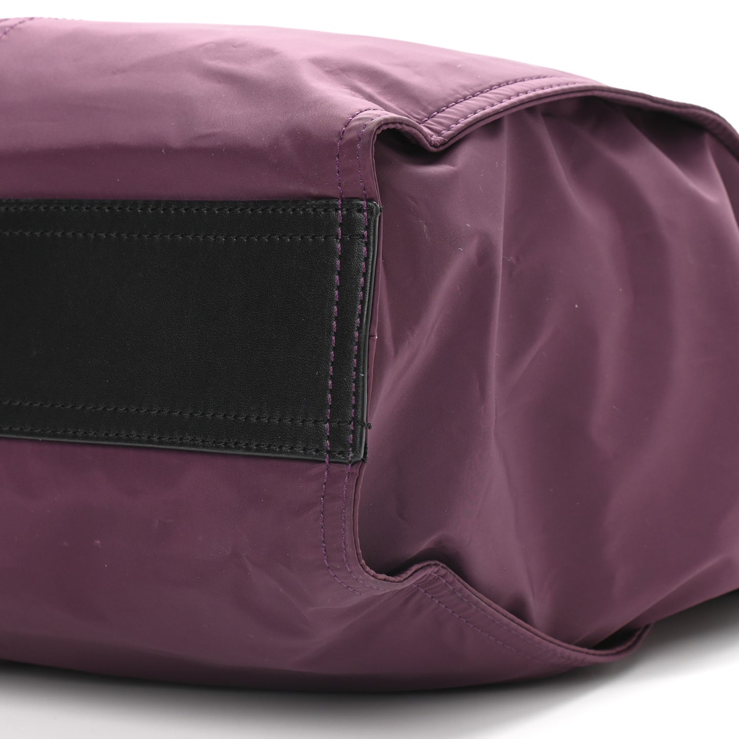 Nylon Small Buckleigh Packable Tote Purple