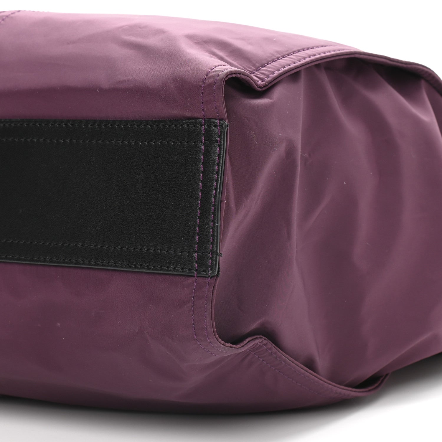 Burberry Nylon Small Buckleigh Packable Tote Purple 6 of 11