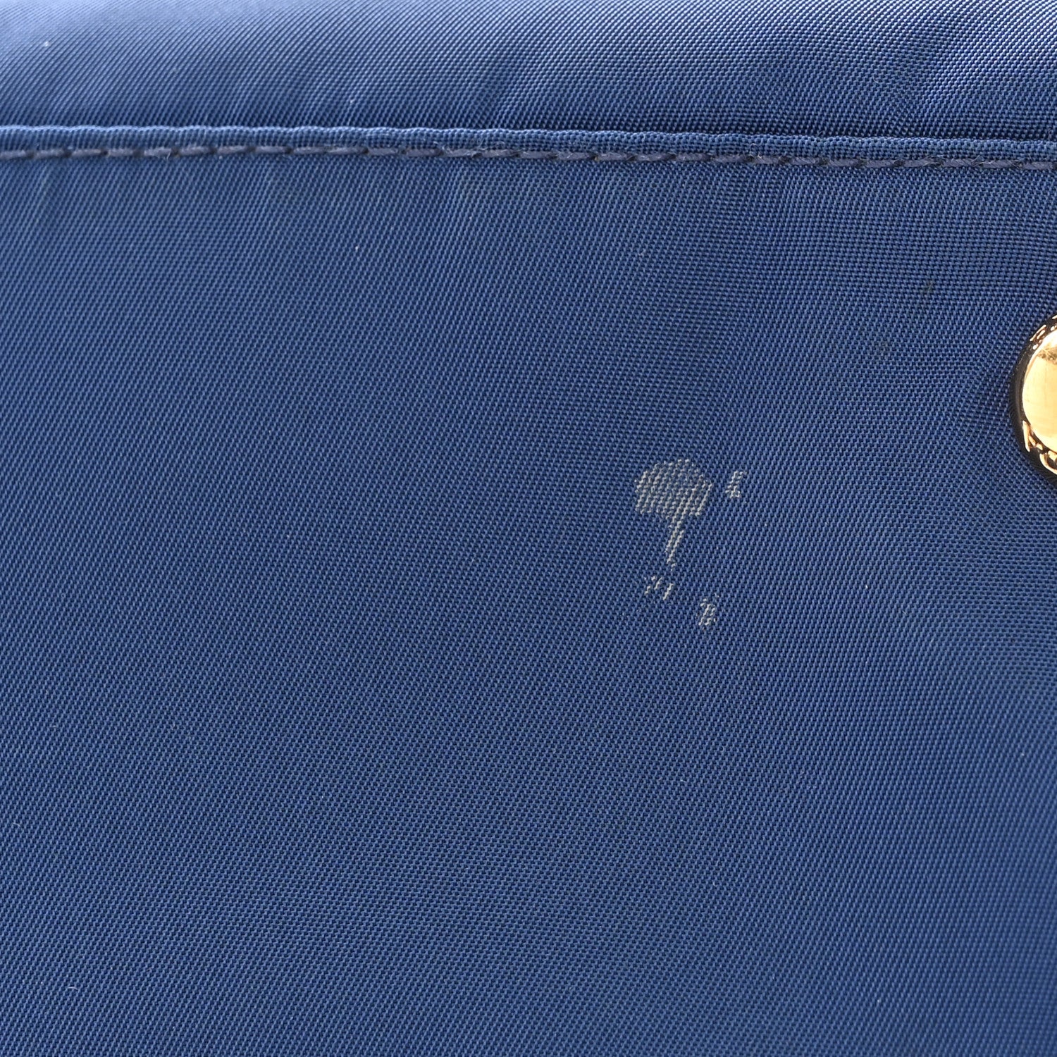 Prada Tessuto Nylon Saffiano Tote Royal Blue 10 of 10