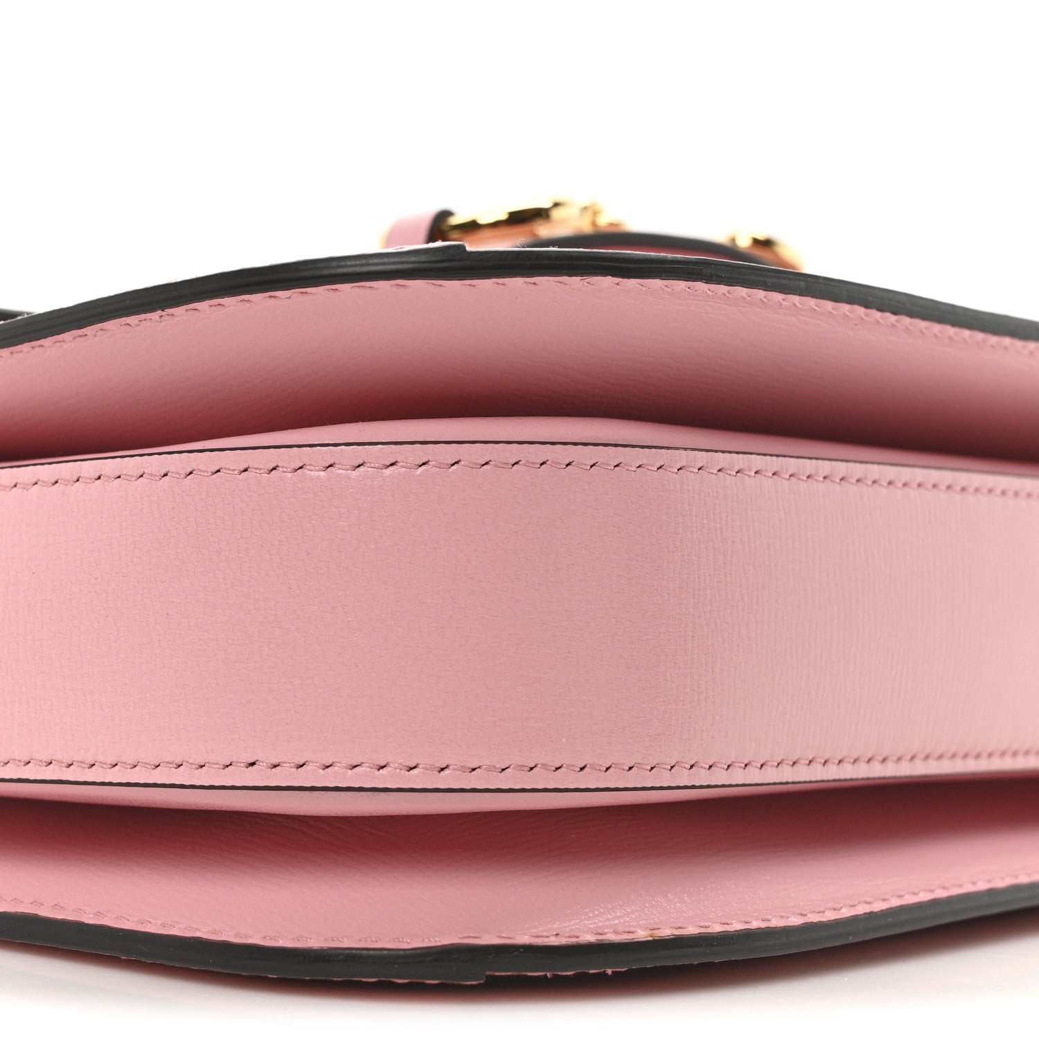 Gucci Azalea Calfskin Horsebit 1955 Shoulder Bag New Cherry Red Wild Rose 9 of 10