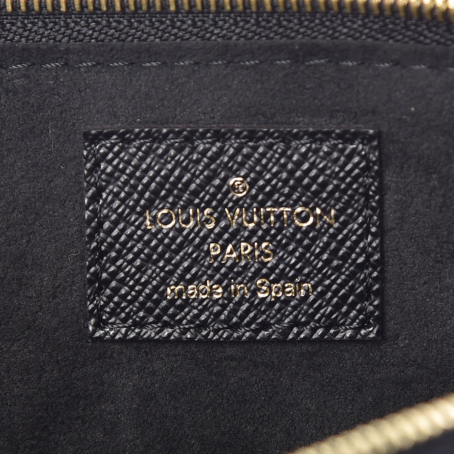 Louis Vuitton Monogram Giant Jungle Pochette Double Zip Black 7 of 10