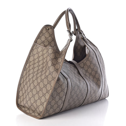 Gucci GG Plus Monogram Large Joy Shoulder Bag Grey 3 of 15
