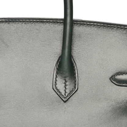 Hermes Box Birkin 25 Vert Fonce 8 of 32