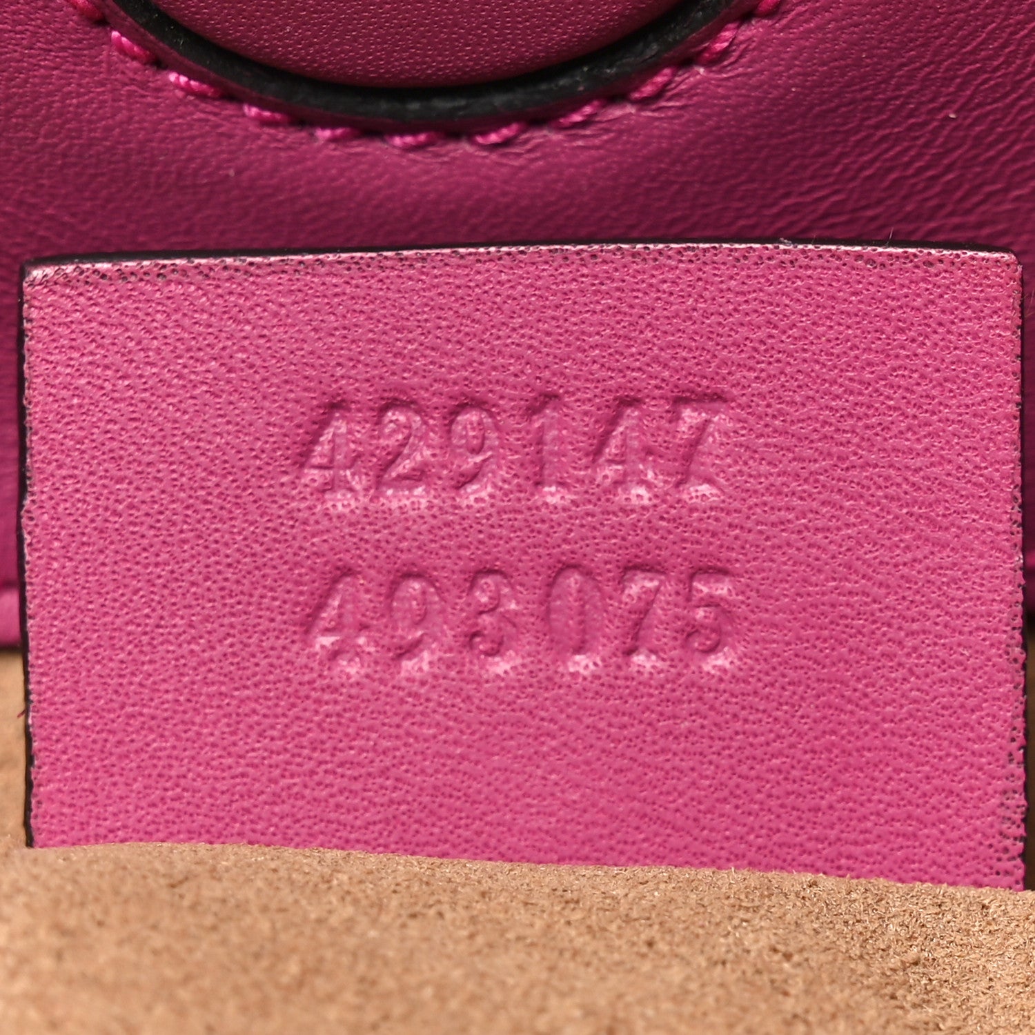 Gucci GG Supreme Monogram Linea A Foldover Tote Beige Hibiscus Red New Rosette 7 of 10
