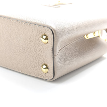 Louis Vuitton Taurillon Capucines BB Galet 7 of 9