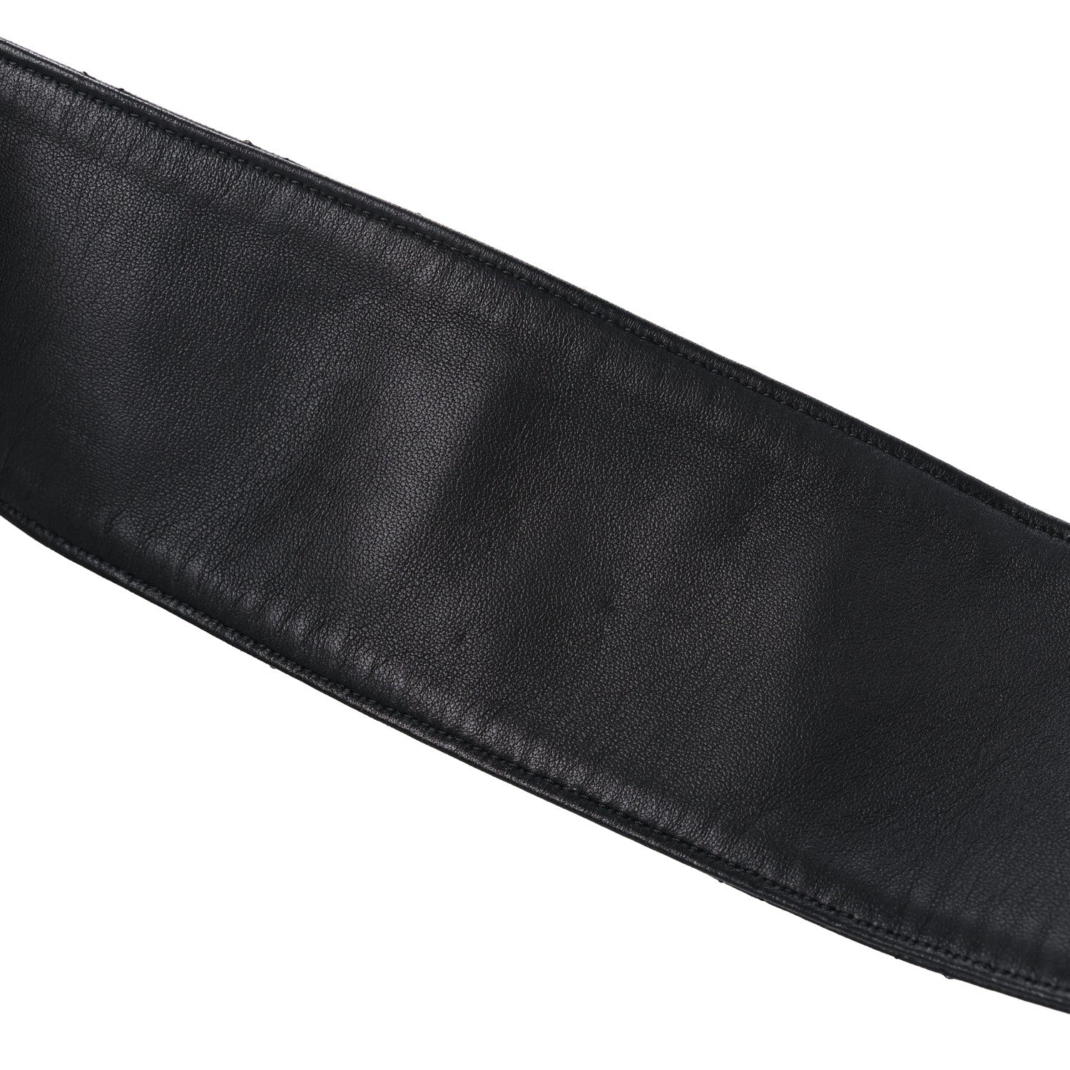 Chanel Lambskin Stitched Chain Belt 95 38 Black 5 of 7