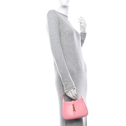 Gucci Boarded Dyana Lux Calfskin Mini Jackie 1961 Hobo Wild Rose 2 of 8