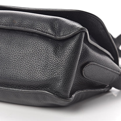 Alexander McQueen Grained Calfskin Padlock Crossbody Bag Black 12 of 13