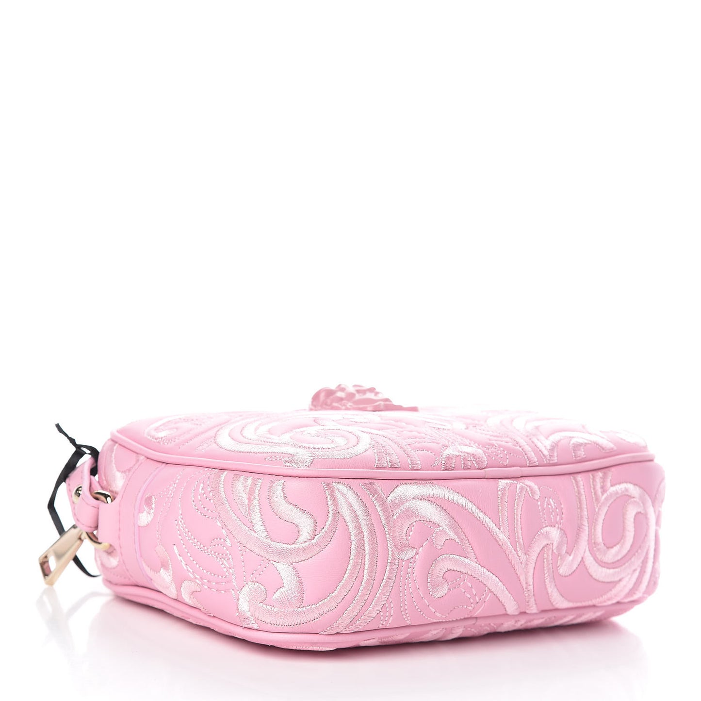 Nappa Barocco Quilted Camera Bag Rosa