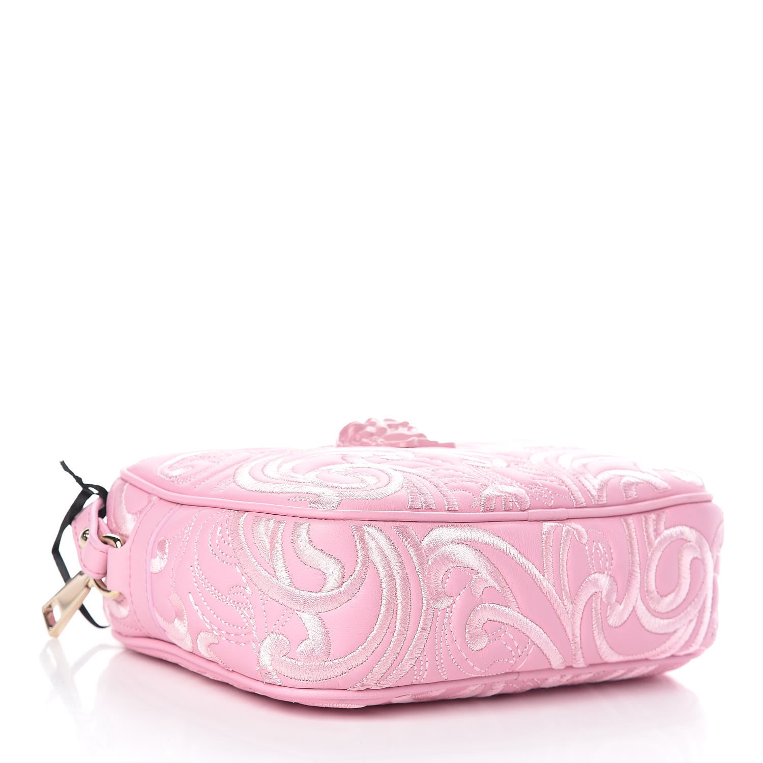 Versace Nappa Barocco Quilted Camera Bag Rosa 4 of 9