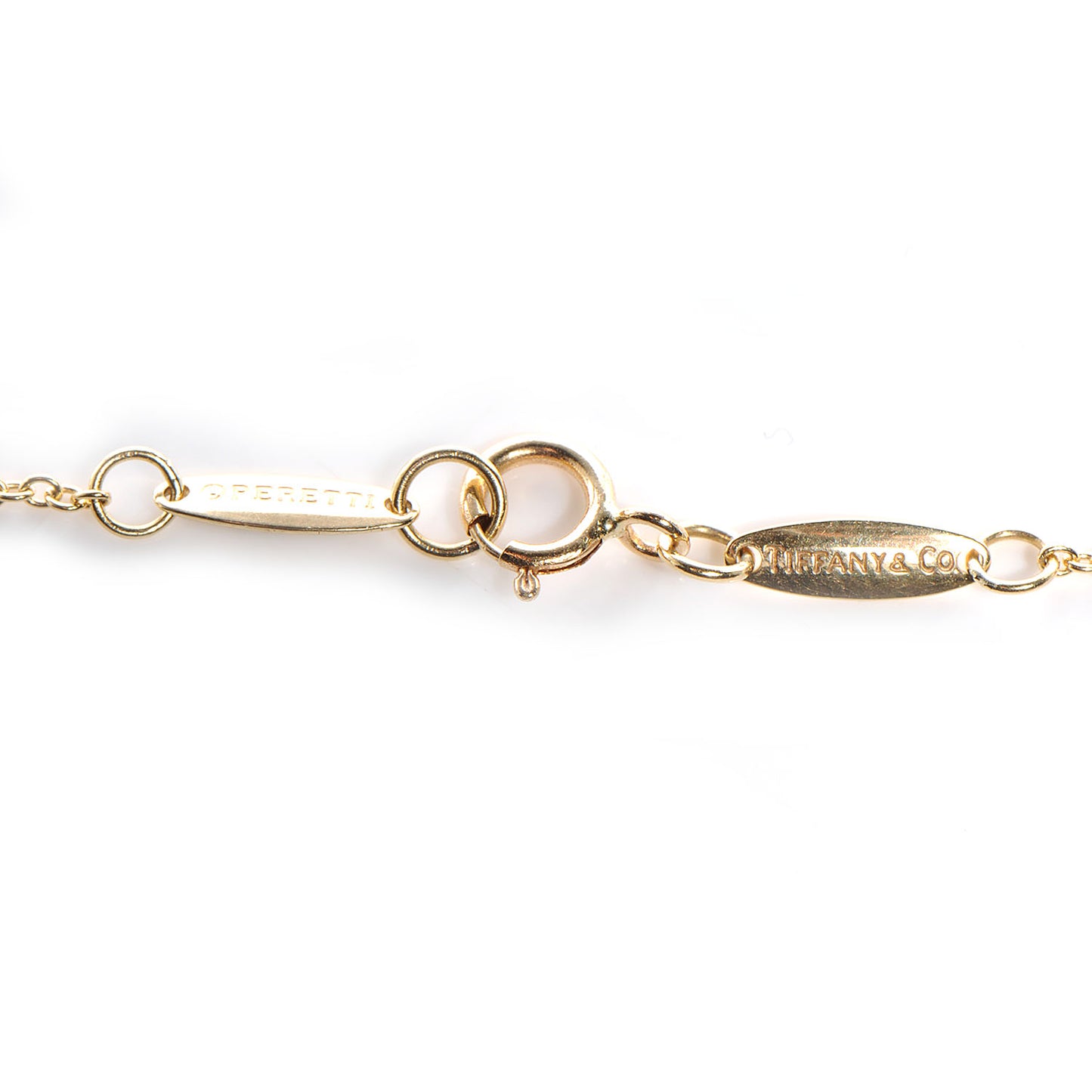 Elsa Peretti 18k Yellow Gold Return to Necklace
