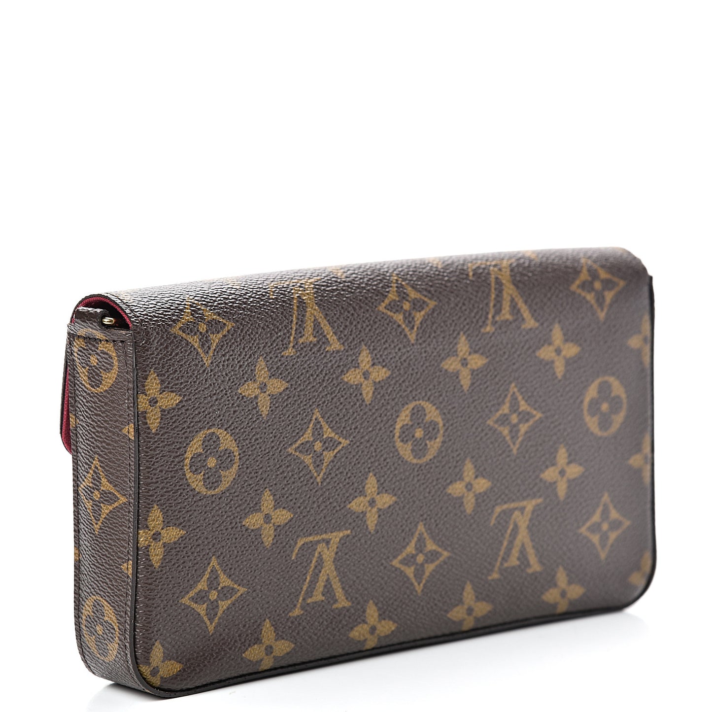 Monogram Pochette Felicie Chain Wallet Fuchsia