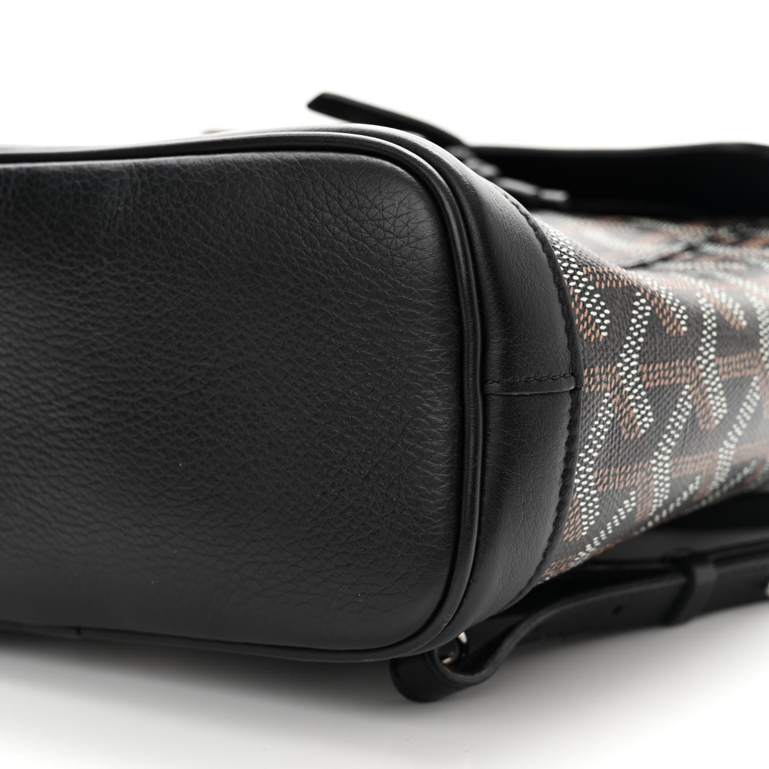 Goyard Goyardine Calfskin Mini Alpin Backpack Black 10 of 11
