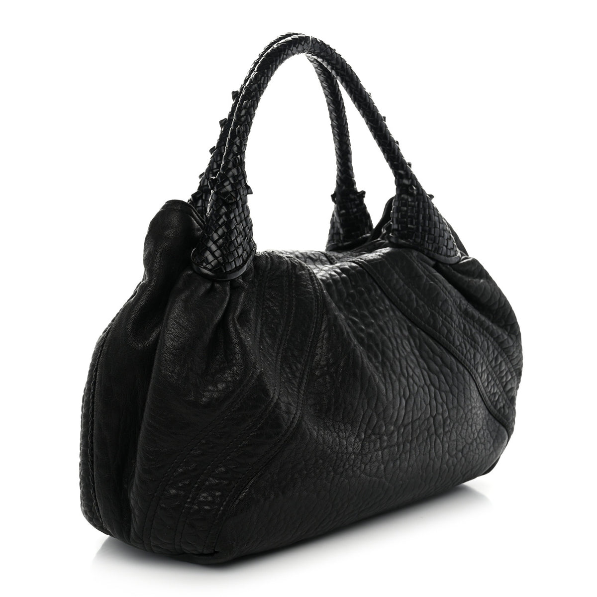 Fendi Nappa Nuvolata Spy Black 2 of 8