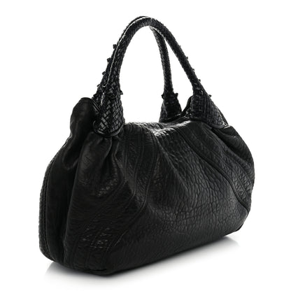 Fendi Nappa Nuvolata Spy Black 2 of 8