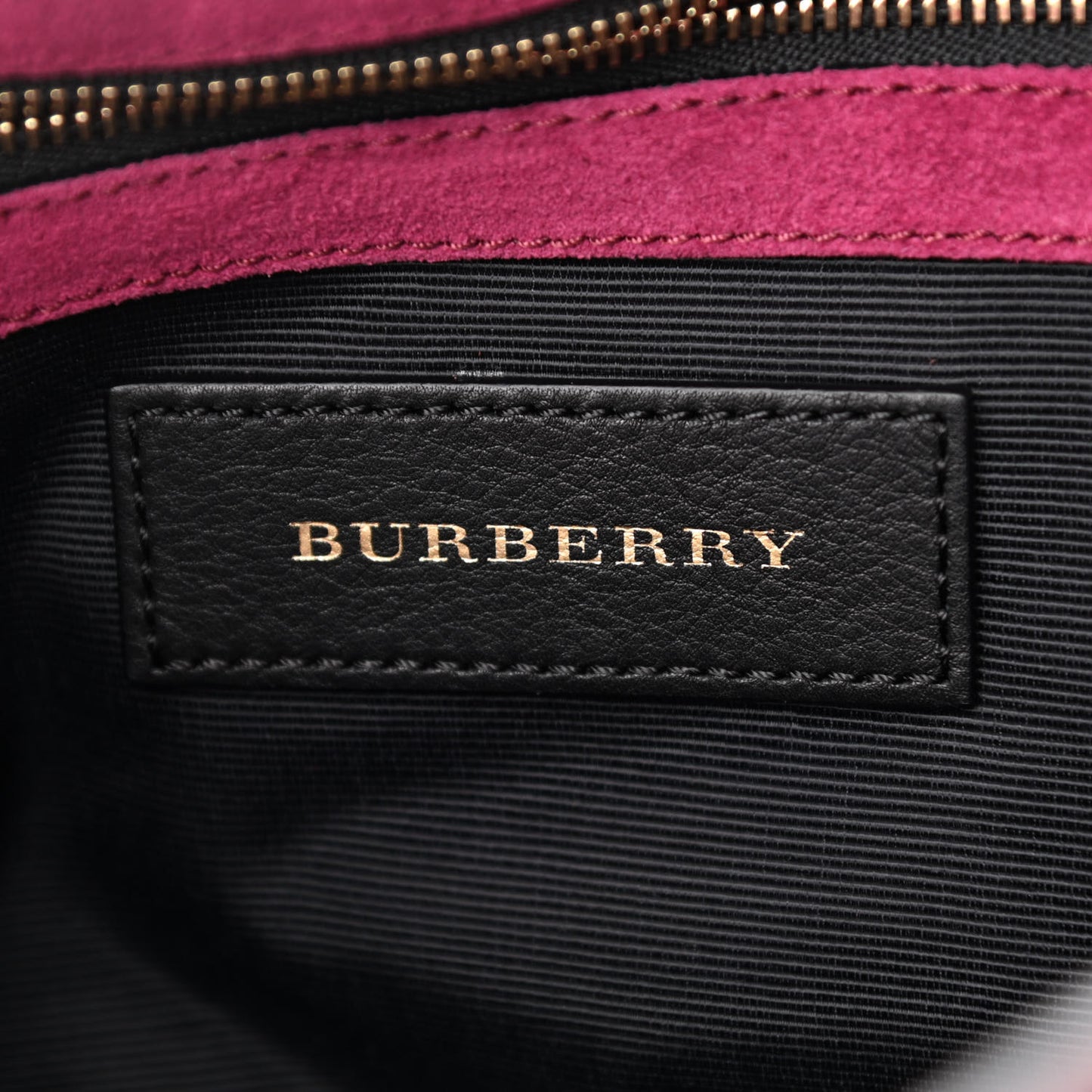Signature Grain Medium Mildenhall Crossbody Bag Dark Plum