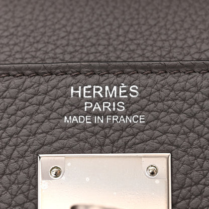Hermes Togo Kelly Retourne 32 Etain 6 of 14
