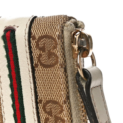 Gucci Monogram Mayfair Wristlet Off White 15 of 15