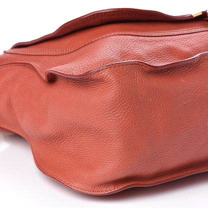 Chloe Calfskin Large Marcie Satchel Maple Leaf 8 of 19
