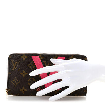 Louis Vuitton Monogram V Zippy Wallet Grenade 2 of 10