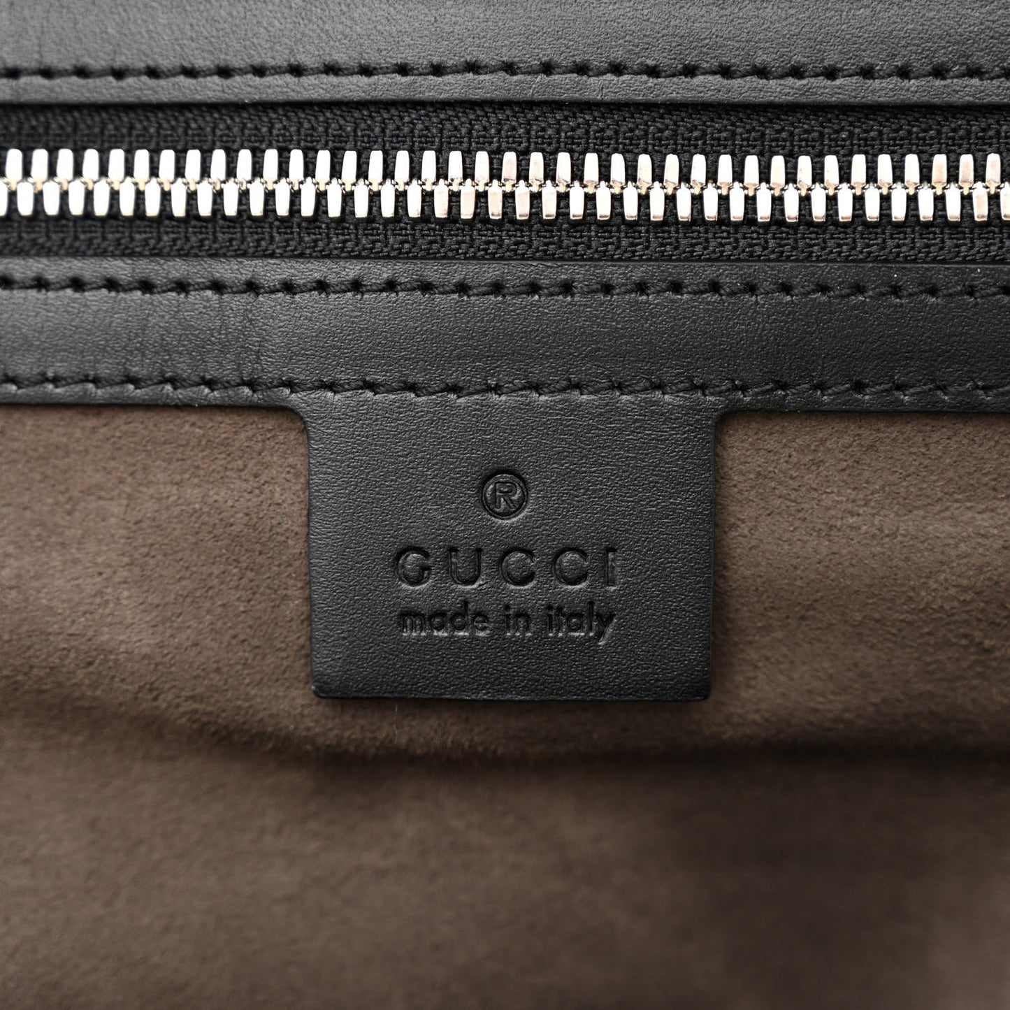 Guccissima Signature Small Day Backpack Black