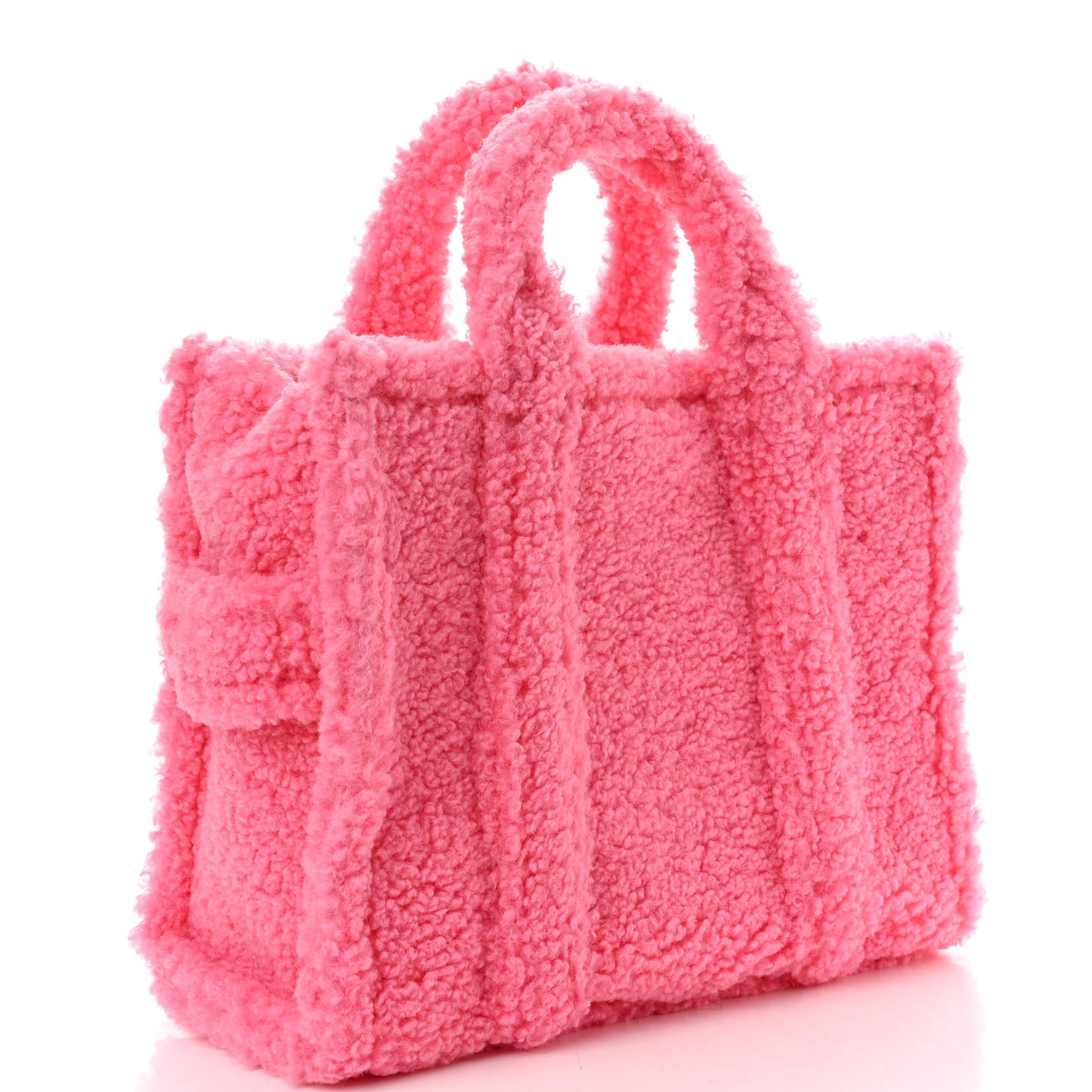 Polyester Cotton The Teddy Traveler Tote Bag Sweet Pea