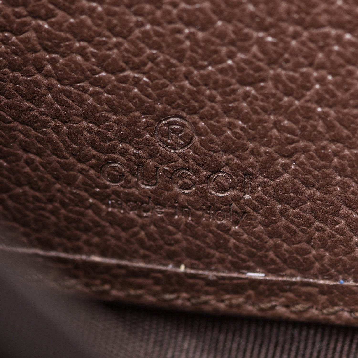 Gucci GG Supreme Monogram Web Ophidia Zip Around Wallet Brown 6 of 8