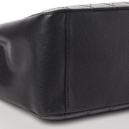 Chanel Caviar Quilted Grand Shopping Tote GST Black 8 of 9