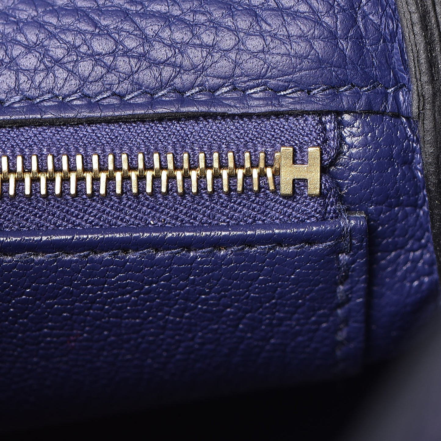 Taurillon Clemence Kelly Retourne 28 Bleu Encre