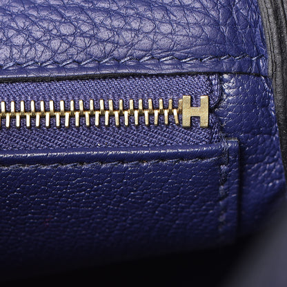 Hermes Taurillon Clemence Kelly Retourne 28 Bleu Encre 24 of 41