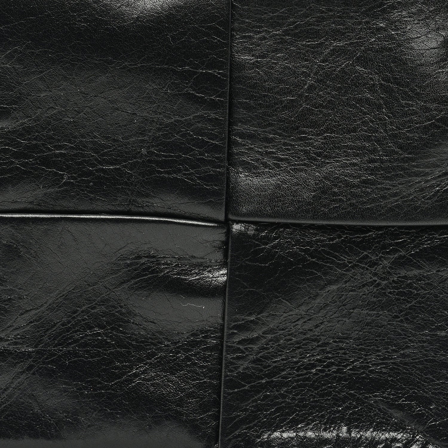 Bottega Veneta Paper Calfskin Intreccio Cassette Belt Bag Black 7 of 9
