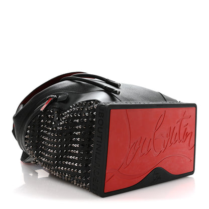 Christian Louboutin Calfskin Spiked Explorafunk Backpack Black 4 of 9