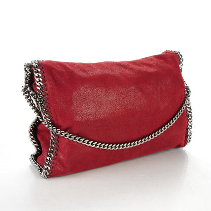 Stella McCartney Shaggy Deer Falabella Fold Over Tote Wine 3 of 8