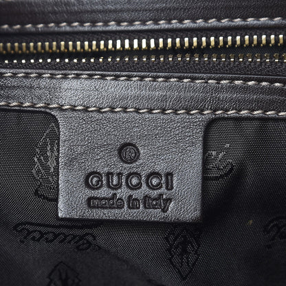 Gucci Crystal Monogram Large Hysteria Clutch Brown 6 of 7